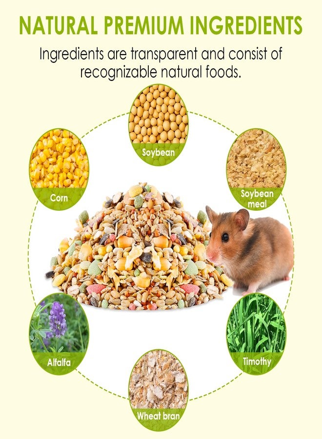 Tyotrbs Hamster & Gerbil Treat, Natural Health, Gourmet Hamster and Gerbil Food for Small Animals with Seeds, and Grains,Vitamin-Nutrient Fortified (M, Vegetable Flavor) - Image 5